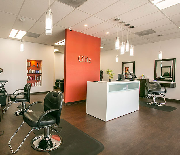 Interior Design of Glitz Beauty Salon