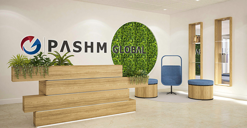 Pashm Global designed by Retail Architectural Design Firm