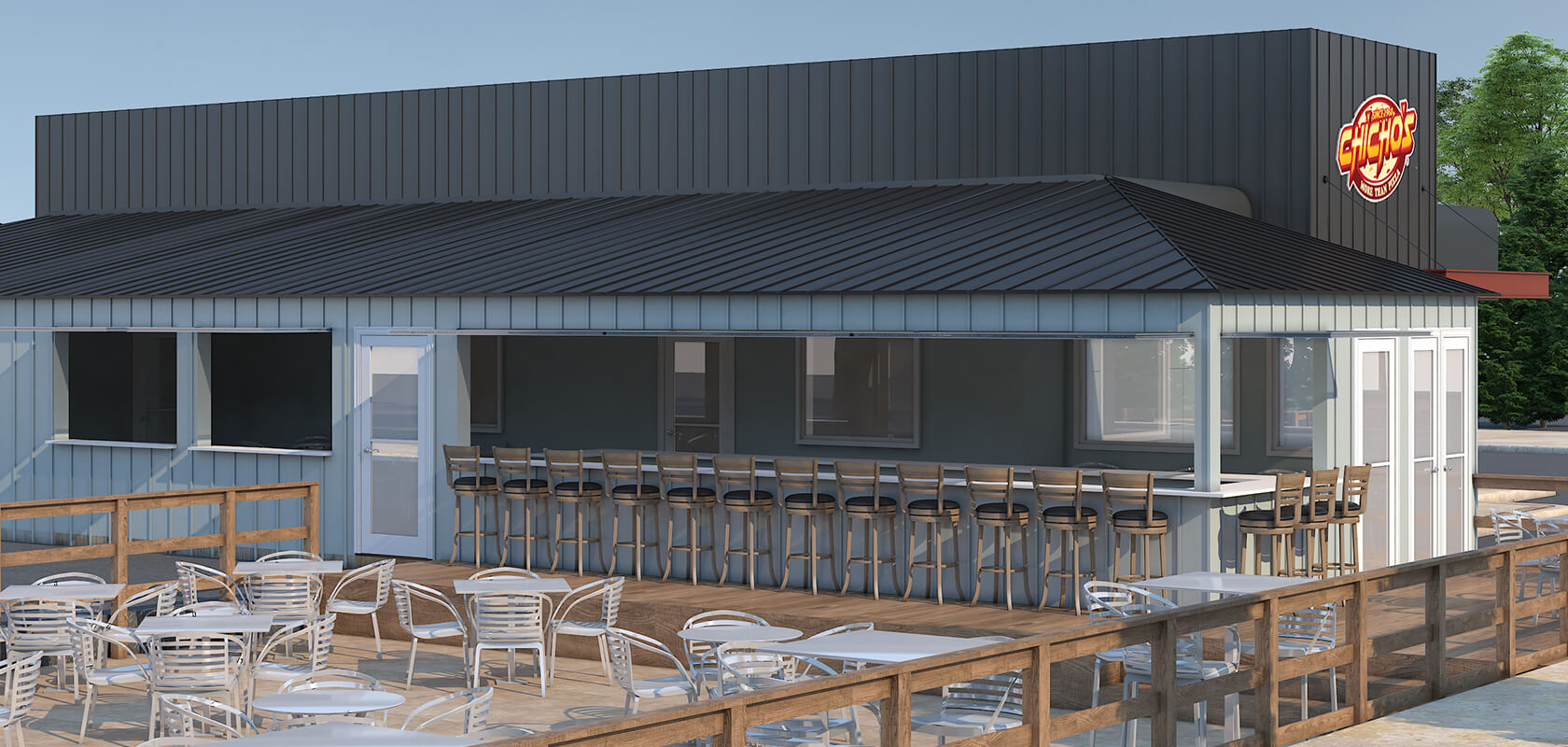 Chicho’s at Granby rendering visualization