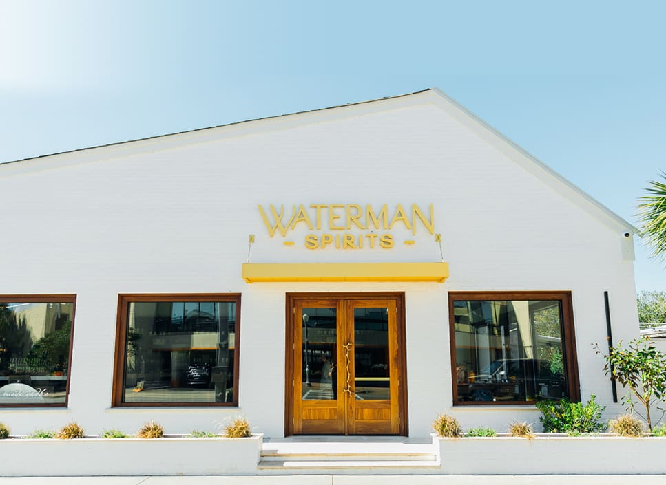 Portfolio of commercial building design for Waterman Spirits in Virginia Beach by OneSpace Architects